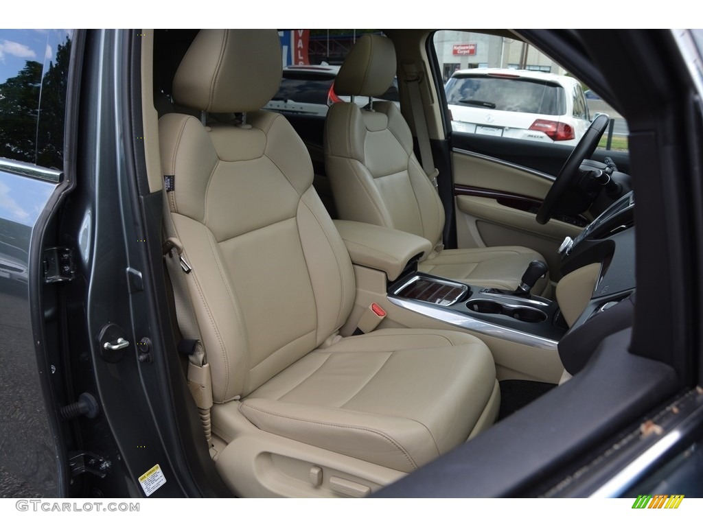 2014 MDX SH-AWD Technology - Forest Mist Metallic / Parchment photo #31