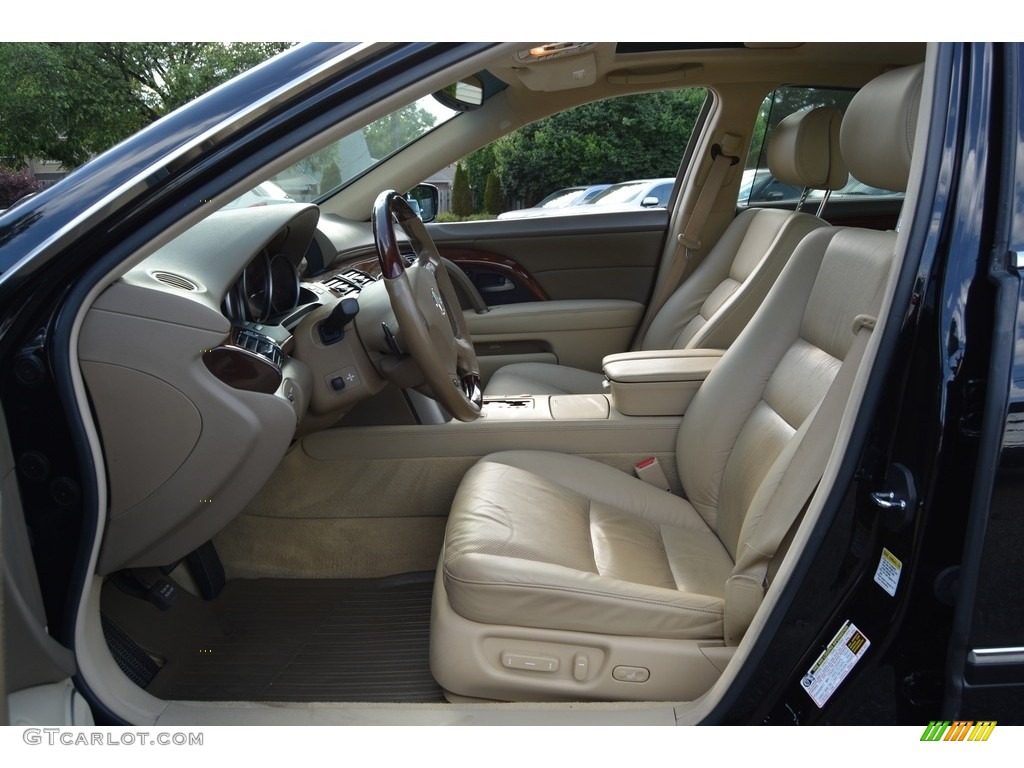 2005 RL 3.5 AWD Sedan - Nighthawk Black Pearl / Parchment photo #12