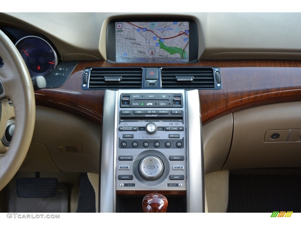 2005 RL 3.5 AWD Sedan - Nighthawk Black Pearl / Parchment photo #16