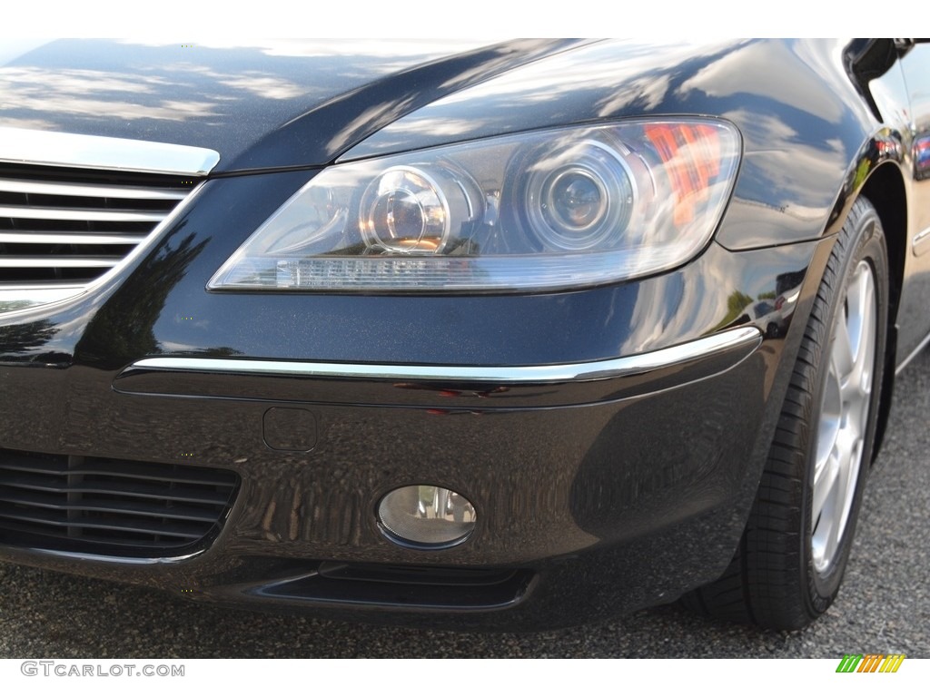 2005 RL 3.5 AWD Sedan - Nighthawk Black Pearl / Parchment photo #29