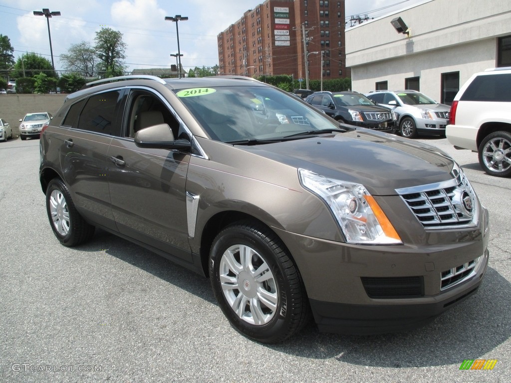 2014 SRX Luxury - Terra Mocha Metallic / Shale/Brownstone photo #8