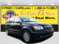 Brilliant Black Crystal Pearl 2016 Chrysler Town & Country Limited