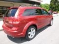 2010 Inferno Red Crystal Pearl Coat Dodge Journey SXT AWD  photo #2