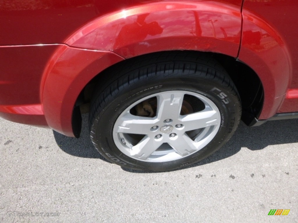 2010 Journey SXT AWD - Inferno Red Crystal Pearl Coat / Dark Slate Gray photo #3