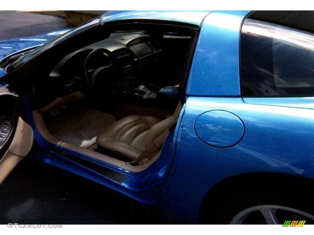 2000 Corvette Coupe - Nassau Blue Metallic / Light Oak photo #5