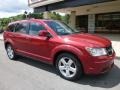 2010 Inferno Red Crystal Pearl Coat Dodge Journey SXT AWD  photo #8