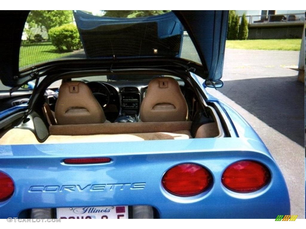 2000 Corvette Coupe - Nassau Blue Metallic / Light Oak photo #7
