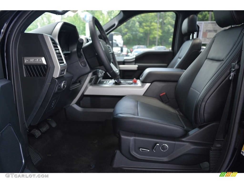2016 F150 Lariat SuperCrew 4x4 - Shadow Black / Black photo #7
