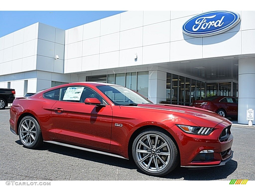 2016 Ruby Red Metallic Ford Mustang Gt Premium Coupe 113526171