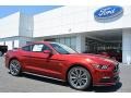 Ruby Red Metallic 2016 Ford Mustang GT Premium Coupe