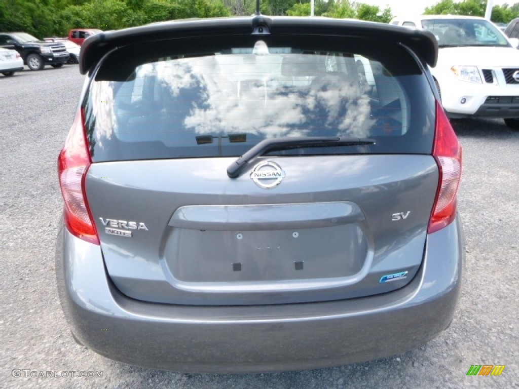 2016 Versa Note SV - Gun Metallic / Charcoal photo #7