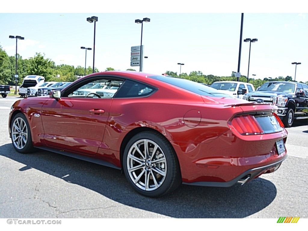 2016 Mustang GT Premium Coupe - Ruby Red Metallic / Ebony photo #20