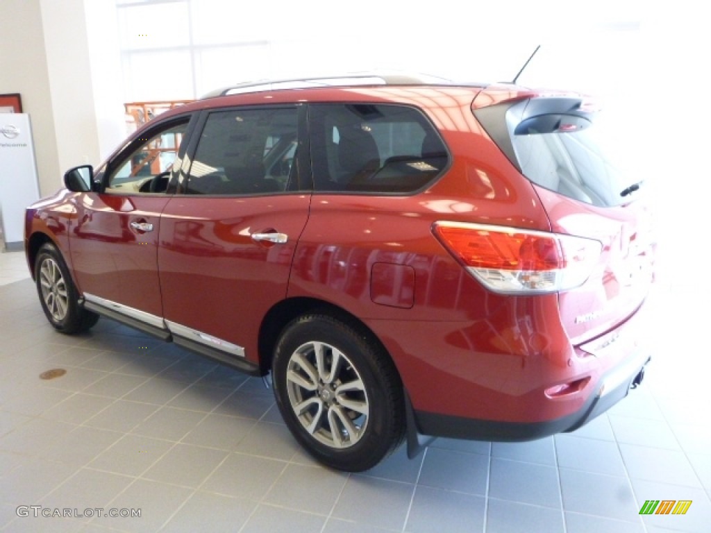 2016 Pathfinder SL 4x4 - Cayenne Red / Almond photo #3