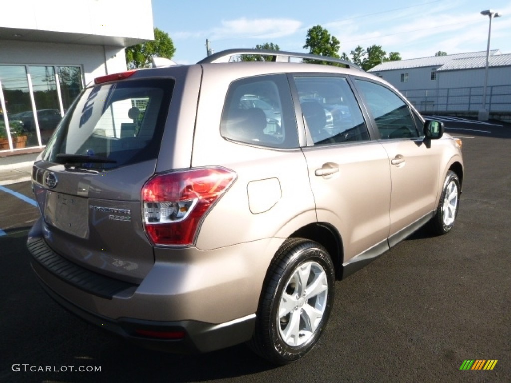 2016 Forester 2.5i - Burnished Bronze Metallic / Black photo #7