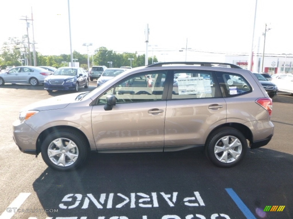 2016 Forester 2.5i - Burnished Bronze Metallic / Black photo #9