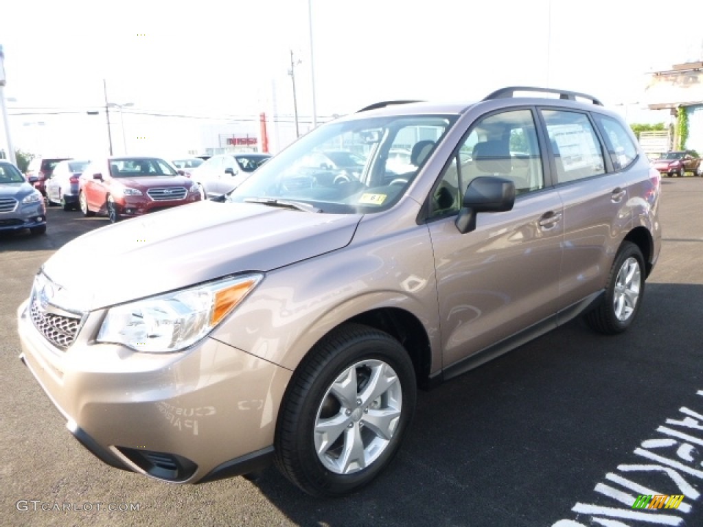 2016 Forester 2.5i - Burnished Bronze Metallic / Black photo #10