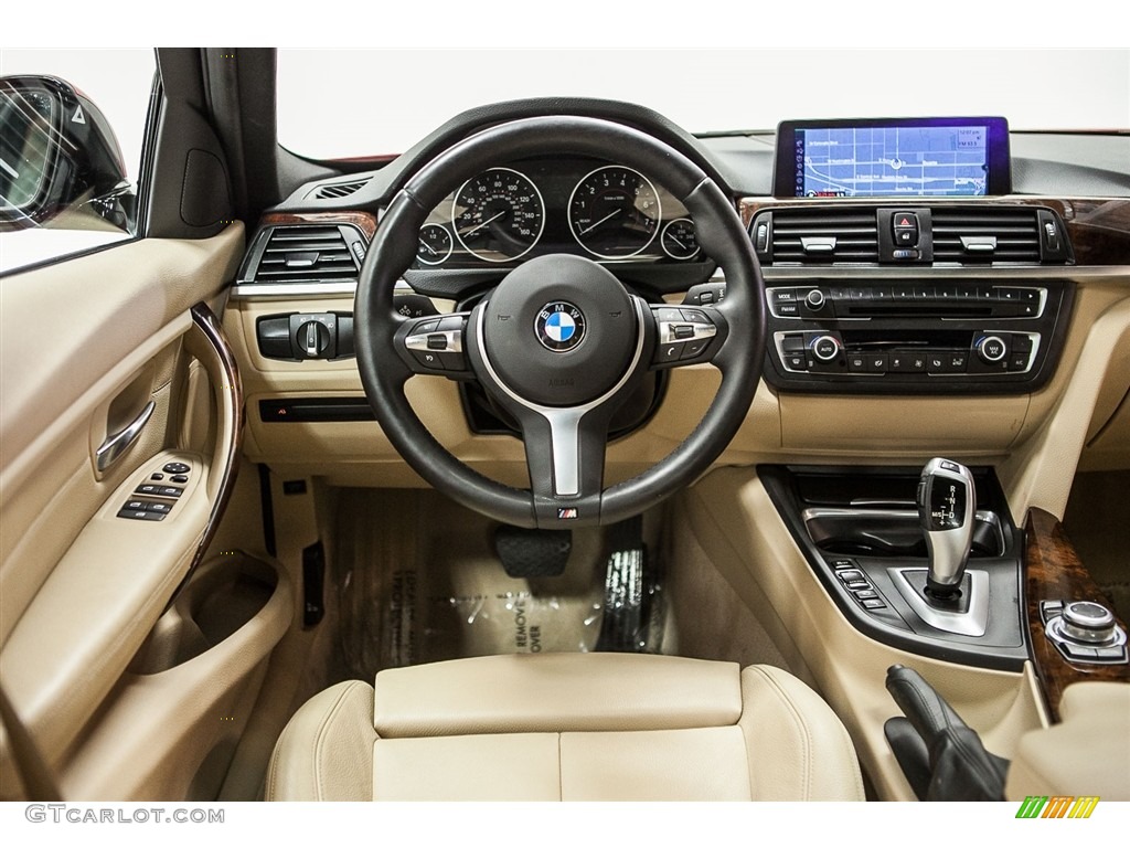2013 3 Series 335i Sedan - Melbourne Red Metallic / Venetian Beige photo #4