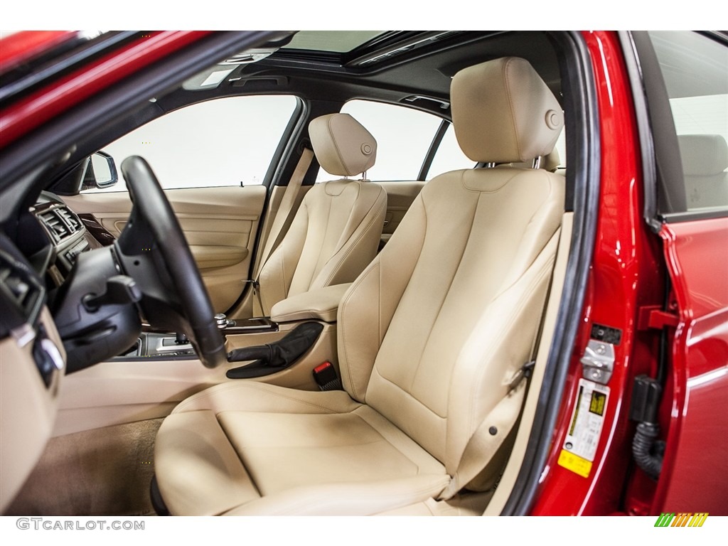 2013 3 Series 335i Sedan - Melbourne Red Metallic / Venetian Beige photo #5