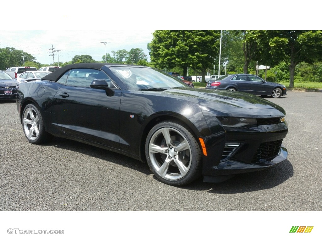 Mosaic Black Metallic 2016 Chevrolet Camaro SS Convertible Exterior Photo #113531104