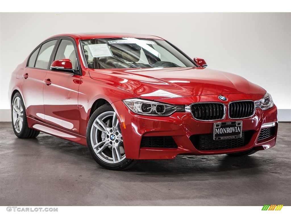 2013 3 Series 335i Sedan - Melbourne Red Metallic / Venetian Beige photo #11