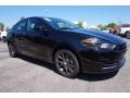 2016 Pitch Black Dodge Dart SE  photo #4