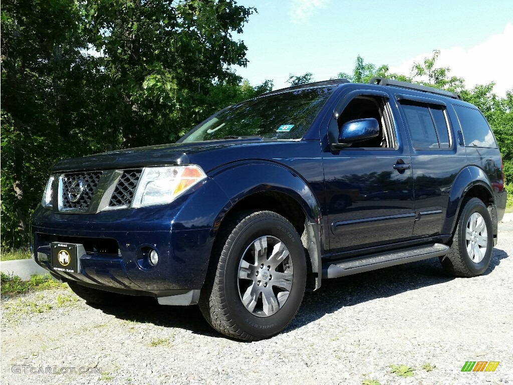 2006 Majestic Blue Metallic Nissan Pathfinder LE 4x4 113526485 Photo