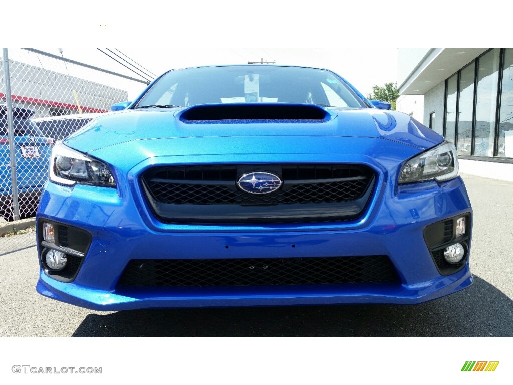 2017 WRX Limited - WR Blue Pearl / Carbon Black photo #2