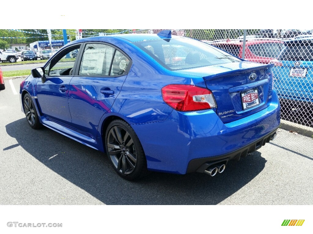 2017 WRX Limited - WR Blue Pearl / Carbon Black photo #4
