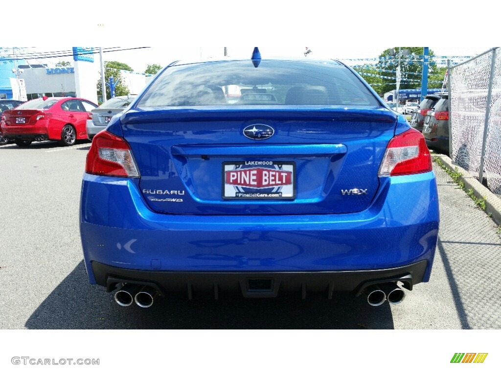 2017 WRX Limited - WR Blue Pearl / Carbon Black photo #5