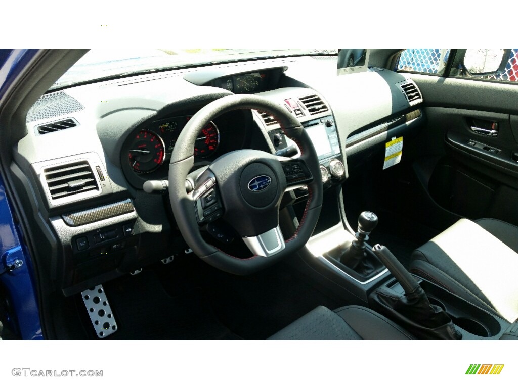 2017 WRX Limited - WR Blue Pearl / Carbon Black photo #7