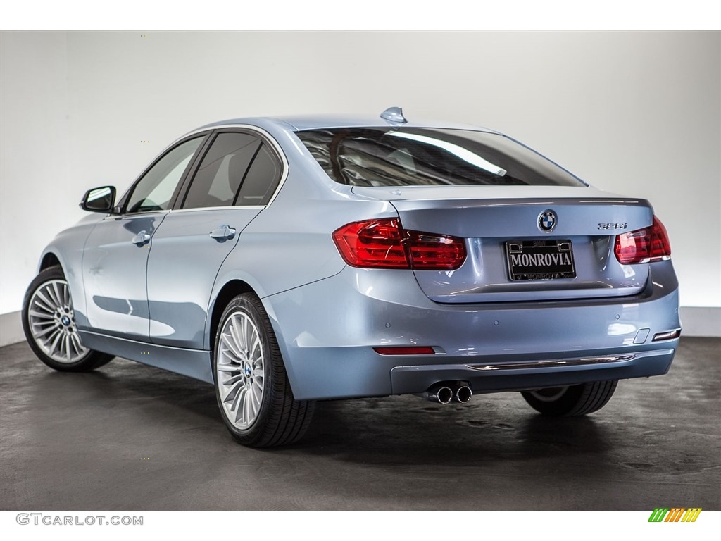 2013 3 Series 328i Sedan - Liquid Blue Metallic / Saddle Brown photo #10