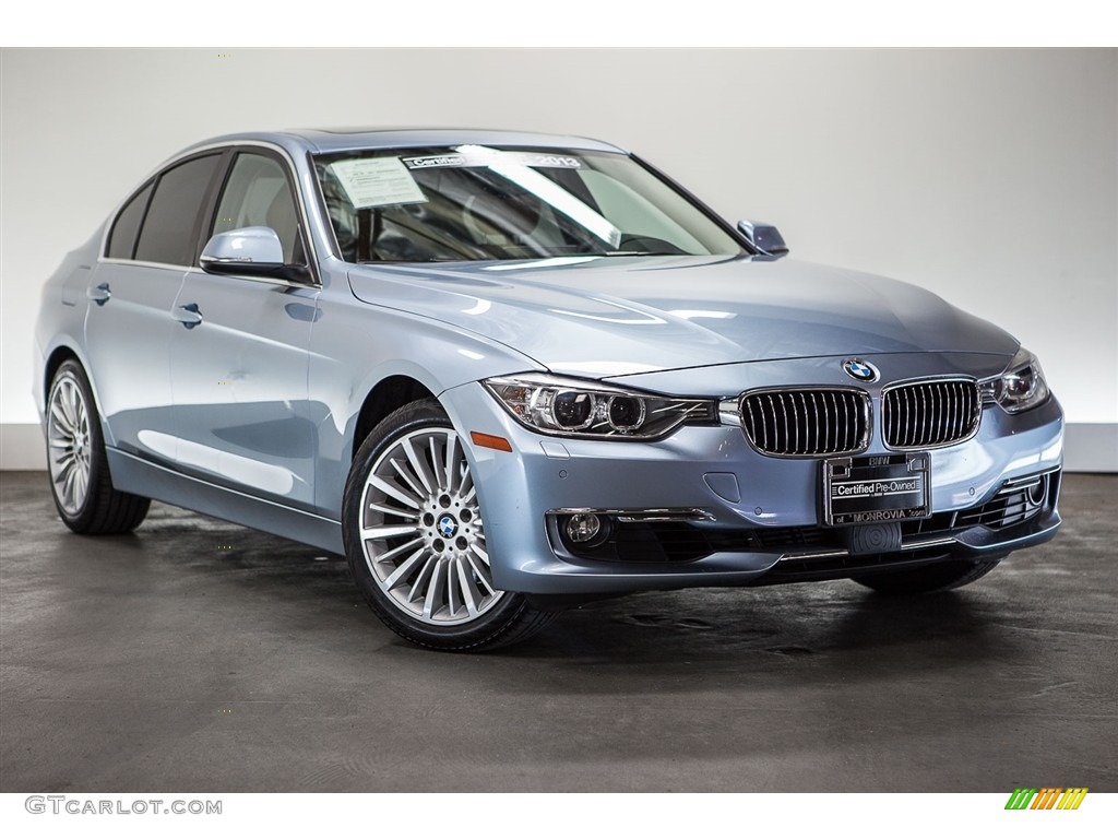 2013 3 Series 328i Sedan - Liquid Blue Metallic / Saddle Brown photo #12