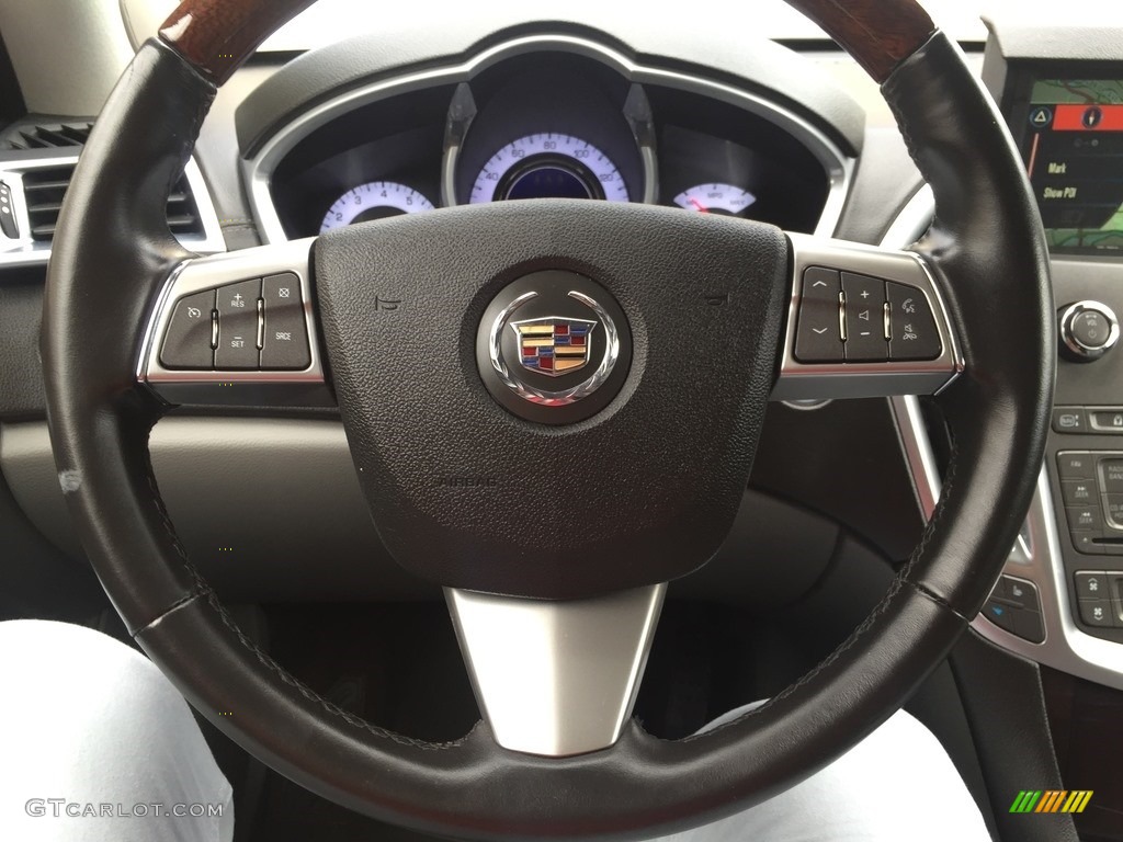 2010 SRX 4 V6 AWD - Gray Flannel / Shale/Brownstone photo #13
