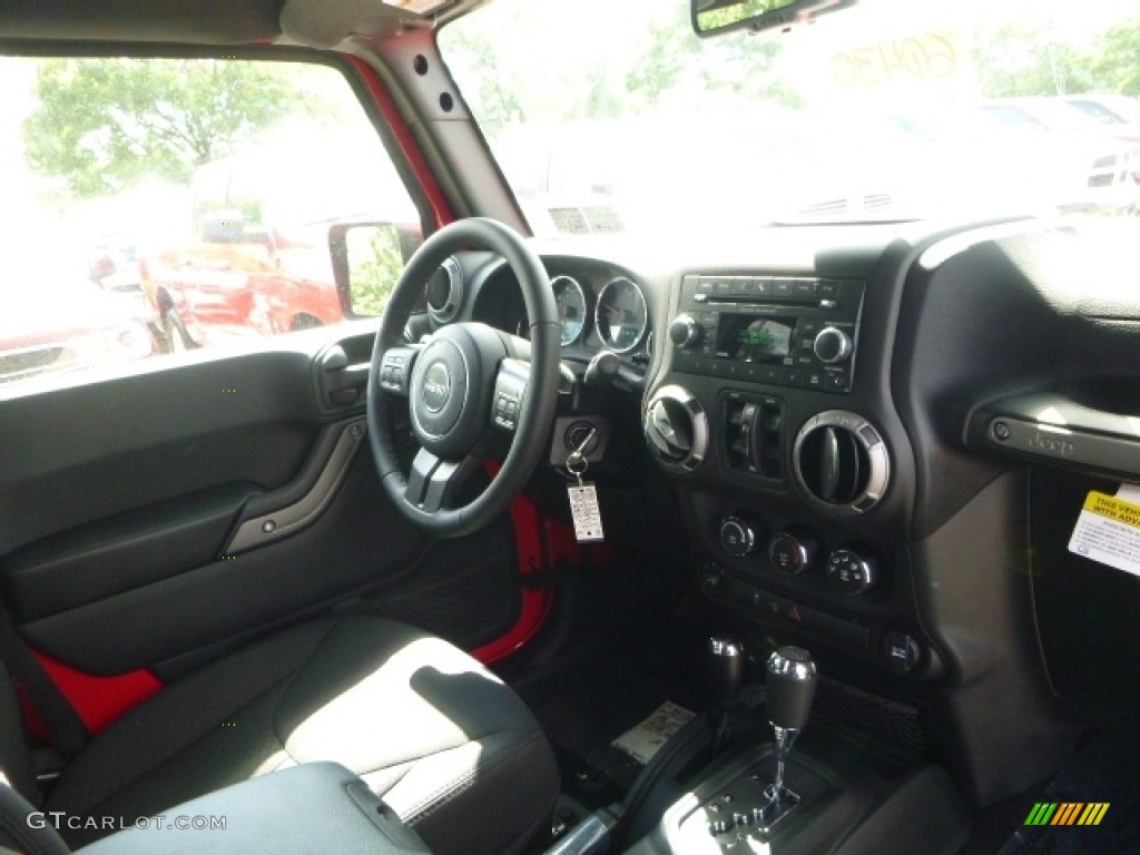 2016 Wrangler Unlimited Sport 4x4 - Firecracker Red / Black photo #10