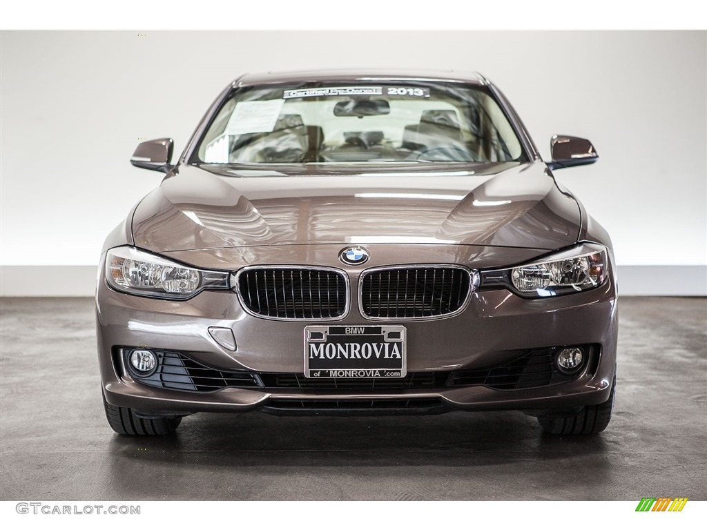 2013 3 Series 328i Sedan - Sparkling Bronze Metallic / Venetian Beige photo #2