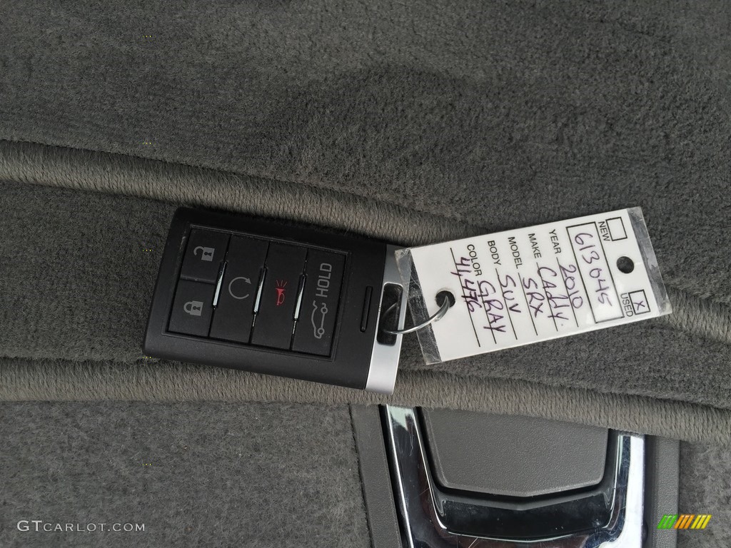 2010 SRX 4 V6 AWD - Gray Flannel / Shale/Brownstone photo #27