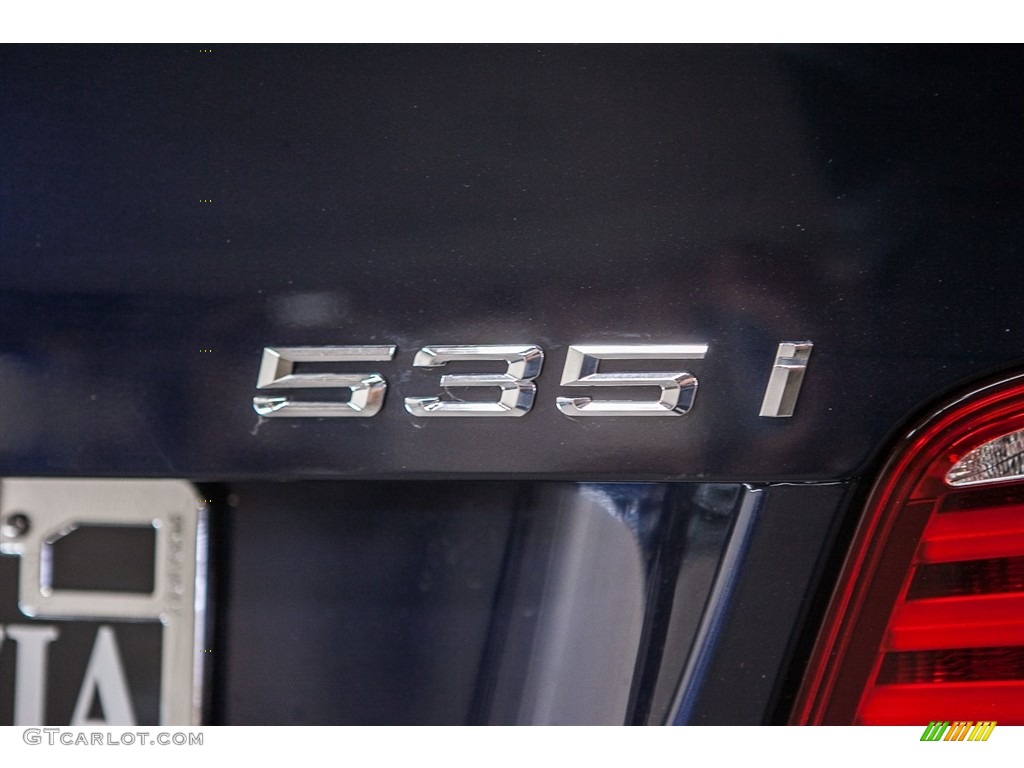 2013 5 Series 535i Sedan - Imperial Blue Metallic / Oyster/Black photo #6