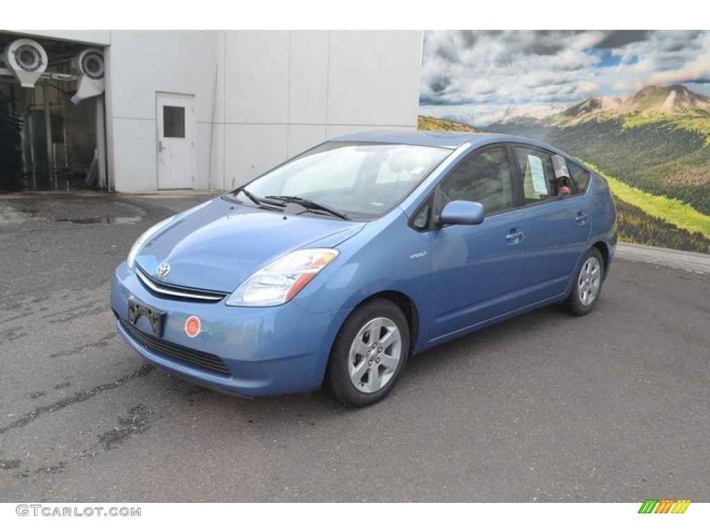 2006 Prius Hybrid - Seaside Pearl / Gray photo #5