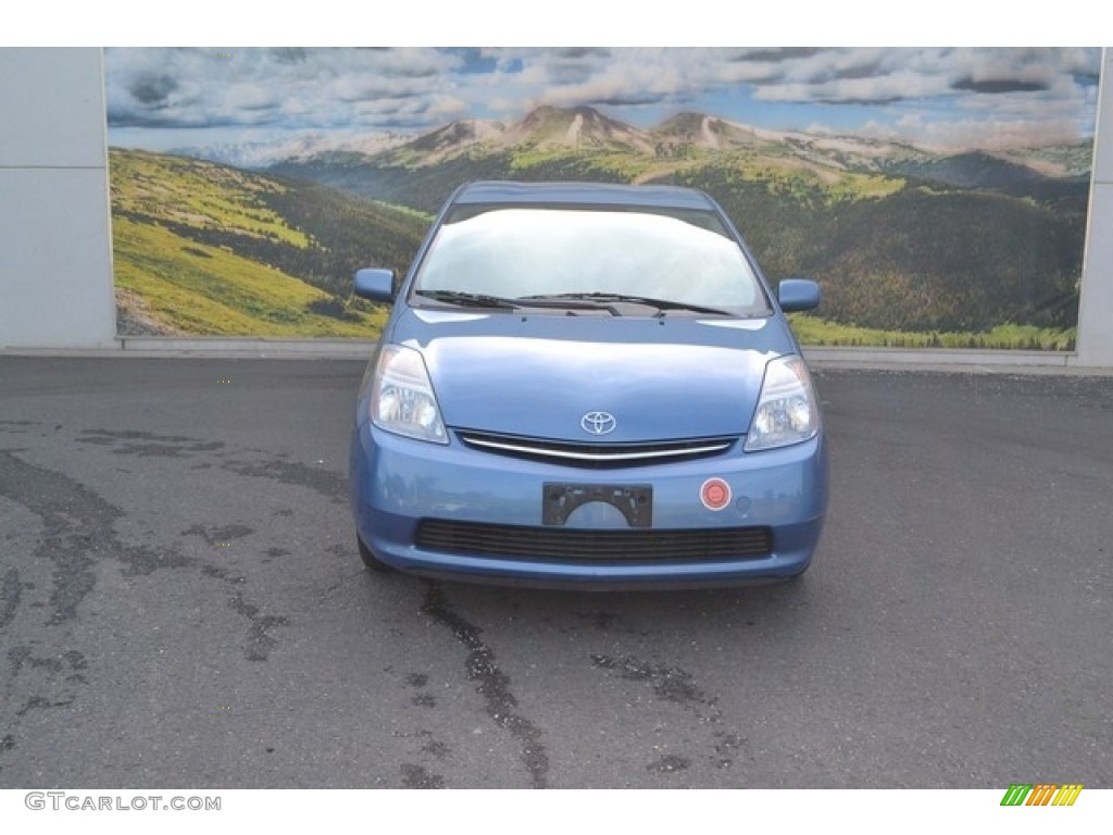 2006 Prius Hybrid - Seaside Pearl / Gray photo #6