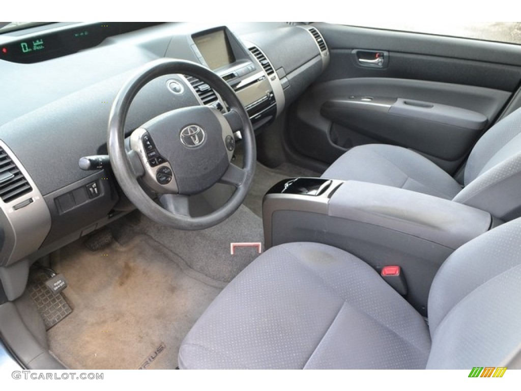 2006 Prius Hybrid - Seaside Pearl / Gray photo #7