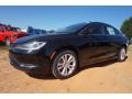 Black 2016 Chrysler 200 LX