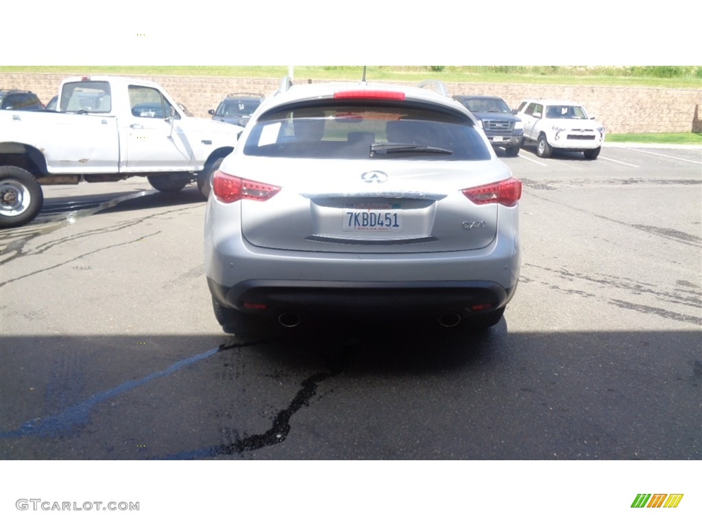 2015 QX70 AWD - Liquid Platinum / Graphite photo #6