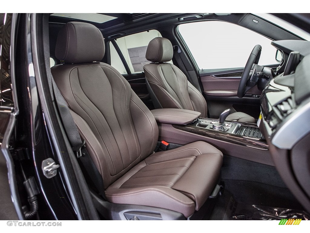 Mocha Interior 2016 BMW X5 xDrive35d Photo #113539177