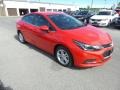 2016 Red Hot Chevrolet Cruze LT Sedan  photo #3