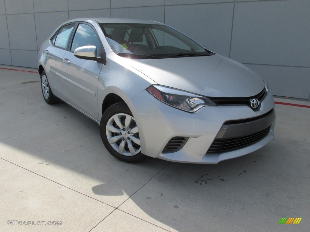 2016 Corolla LE - Classic Silver Metallic / Ash photo #2