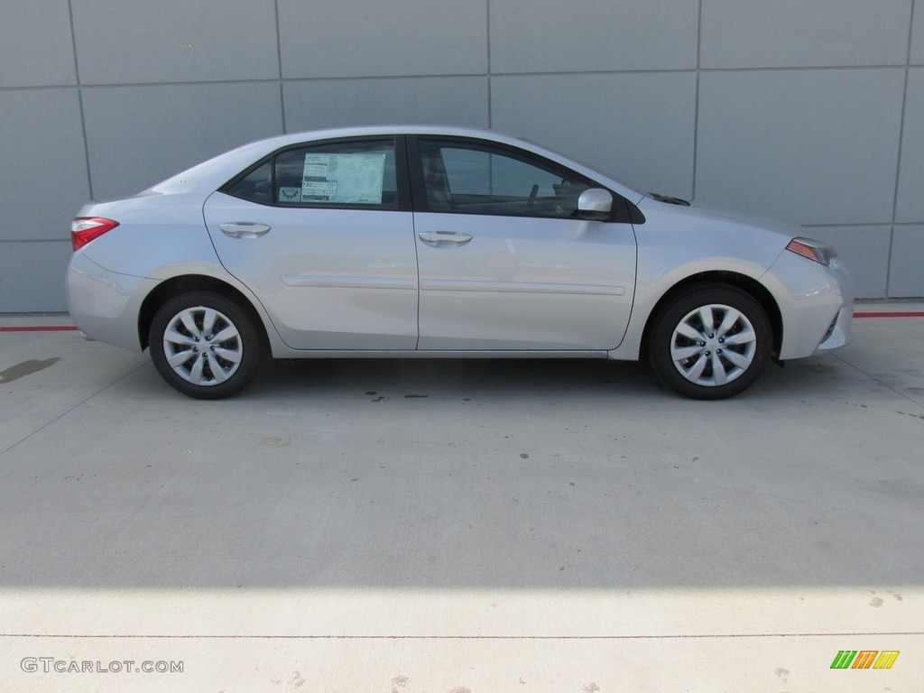 2016 Corolla LE - Classic Silver Metallic / Ash photo #3