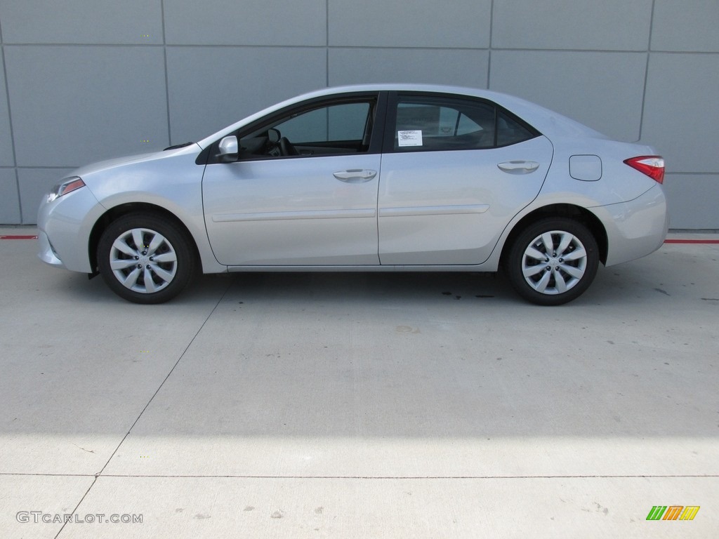 2016 Corolla LE - Classic Silver Metallic / Ash photo #6