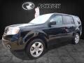 2013 Crystal Black Pearl Honda Pilot EX-L 4WD  photo #4