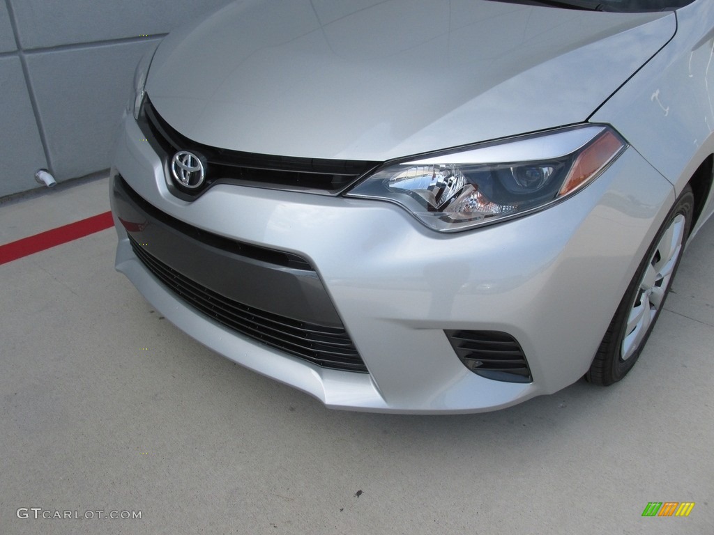 2016 Corolla LE - Classic Silver Metallic / Ash photo #10