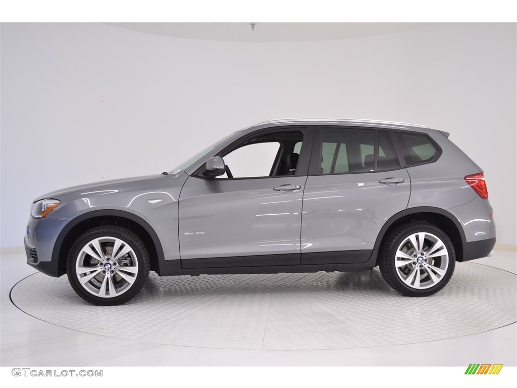 Space Gray Metallic 2017 BMW X3 xDrive28i Exterior Photo #113543299